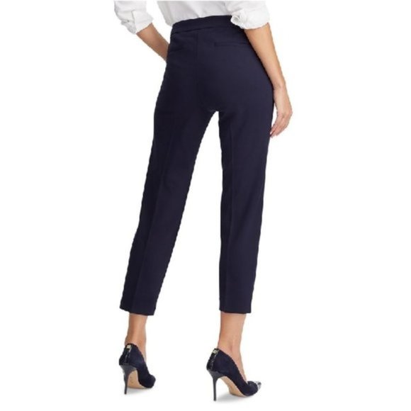 LAUREN Ralph Lauren Stretch Ponte Straight Pants - Picture 2 of 8